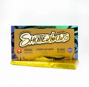 500mg Indica Cookies and Green Shatter Bar by Euphoria Extractions GOLDEN TICKET INSIDE thumbnail 1
