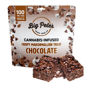  Big Pete's Treats Big Pete's Crispy Marshmallow Treat 100mg - Chocolate