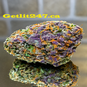 "Premium" Purple Trainwreck - Hybrid 40% Indica / 60% Sativa - THC 30%
