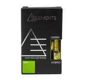 1200mg Vape Cartridge Hybrid Strawberry Banana by Elements