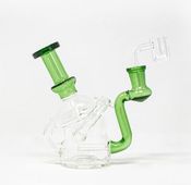 5” Glass Dab Rig, Mini Mushroom thumbnail 1