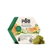 Cucumber Melon Crystal-Coated Solventless Hash Gummies