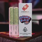 ⚡️ POWER UPS - Bubblegum Popperz - 2x Pre Rolls (3g)