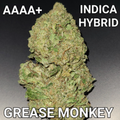 #NEW  7⭐ GREASE MONKEY AAAA+ (FROSTY STRONG INDICA ) $100 OUNCE SALE  (REG $300)