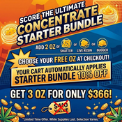 Concentrate Starter Bundle: 3 OZ for Only $366!