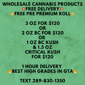 WHOLESALE CANNABIS PRODUCTS