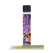 Infused Glass Tip Pre-Roll: Black Runtz 1g Joint
