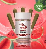 5pk(3G) Watermelon Zkittlez / THCa Diamond infused Joint
