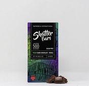 500mg Indica Dark Chocolate Vegan Shatter Bar by Euphoria Extractions thumbnail 1