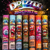 Drizzle Rockets Infused Prerolls - 20$  thumbnail 1