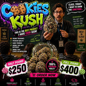 Cookies Kush – Half Pound $250 | Full Pound $400 | Wholesale Pounds Canada 