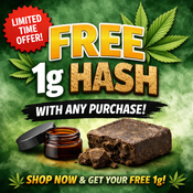 GET 1g HASH WITH EVERY ORDER