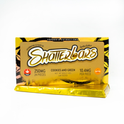 10 Year Anniversary Sativa 250mg Cookies and Cream Shatter Bar - duplicate