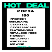 MIX AND MATCH 2 OZ AAA FOR $150