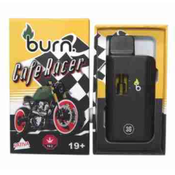 3 Gram Burn Disposable Vapes – Cafe Racer (Sativa Dominant Hybrid) (3 Gram)