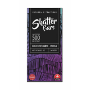 Milk Chocolate Indica 500mg Shatter Bar