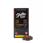 Sativa 1200mg Dark Chocolate Shatter Bar (Vegan)