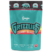 Ganja – Grizzlies Sour Strawberry Gummy Bears 350mg THC