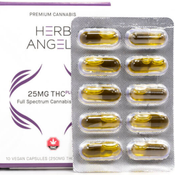 Herb Angels THC Plus Capsules 250mg (10 capsules)