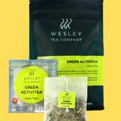 Wesley Tea Green Activitea (10 Tea Bags - 20mg THC each)