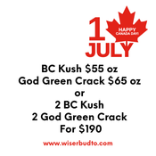 * July 1st Canada Day Weed Deal