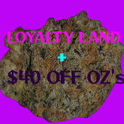 $40 OFF ALL OZS + LOYALTY LAND