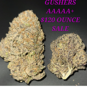 $100 OUNCE MADNESS   7â­� GUSHERS  (BC GROWN) * WILD HIGH AND FLAVOURS * (REG $350)