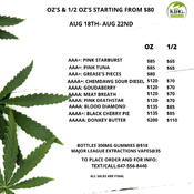Oz and 1/2 OZ Deal