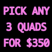 (DEALS) $350 for 3oz AAAA+(Quads)