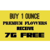 BUY 1 OUNCE RECEIVE 7g FREE