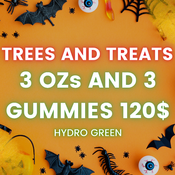3 OZs for 120$ AAA FLOWERS + 3 FREE GUMMIES PACKS ON DELIVERY or MAIL ORDER.