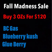 *3 OZs For $120, 2 OZs For $100(Fall Madness)
