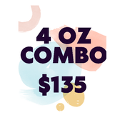 * $135 FOR 4 OZ COMBO DEAL