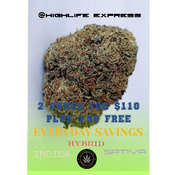 ! 2 OUNCE FOR ONLY $110 PLUS 3.5g FREE