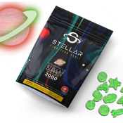 2000mg Strawberry Kiwi – Stellar Gummies thumbnail 1