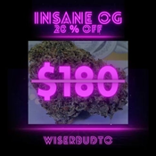 $180 Insane OG "Extra 20% OFF"