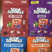 Soda Squares 1000mg- 1 pack $30, 5 packs $95, 10 packs $175, 20 packs $280 thumbnail 3