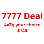 7777 Deal..you chose 4x7g for140