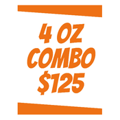 $125 for 4 OZ COMBO DEAL