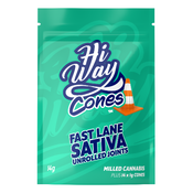 Hiway Cones Fast-Lane Sativa Unrolled Joints 14g