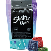 Euphoria Extracts Shatter Chews 150mg 600mg 3000mg Indica Sativa thumbnail 1