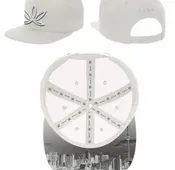 CAFE Era II Snapback Hat - White on White thumbnail 1