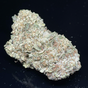 "Gassy" White Strawberry - Very Sticky - Hybrid THC 25-27% - CBD 1%