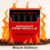 "Premium Pre-roll" Black Mamba - Hybrid - THC 29% - King-size cones