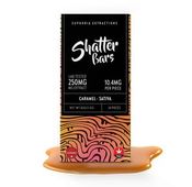 250mg Sativa Caramel Shatter Bar by Euphoria Extractions thumbnail 1
