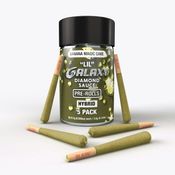 Banana Magic Cake (Hybrid) Galaxy Mini 5-pack 3.5G Diamond Infused Prerolls
