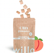 Willo 200mg CBD Gummies: Peaceful Peach thumbnail 1
