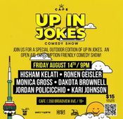 Outdoor Comedy BROADVIEW - August 14th EVENT TICKET by The Boardroom
