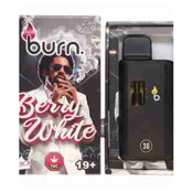 3 Gram Burn Disposable Vapes – Berry White (Indica) (3 Gram)