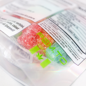 THC Gummy Bears - 300 mg Pack - Cannabis Edibles - Gummies [20 bears x 15 mg each]  thumbnail 1